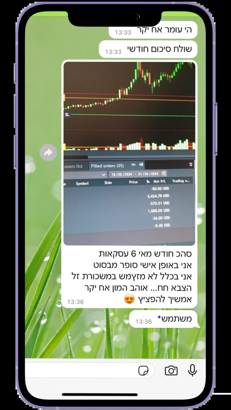 הודעה מקורית מתלמיד — צילום מסך 6
